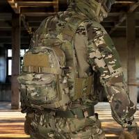 Chaleco Táctico Exterior Ligero Impermeable De Nylon 1000D MOLLE Bolsa Accesorio Para Caza Y Camping Bolsa Deportiva - details 6