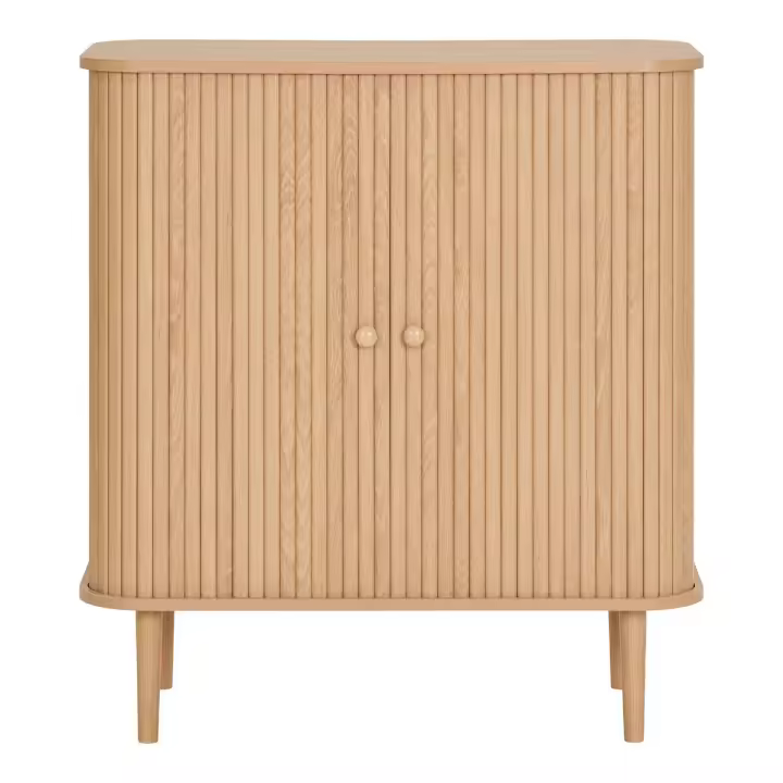 Mueble Multiusos Nikko, MDF, Marrón, 40x80x87 cm - 1