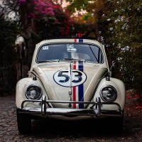 Modelo De Coche Volkswagen Beetle 1955 a Escala 1:18 Con Sonido Y Luz Vehículo De Metal Para Niños Regalo De Cumpleaños - details 3