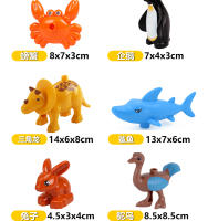 Bloques De Construcción Grandes Para Niños Con Accesorios De Granja Marina Y Animales Compatibles Con Duplo Para Juego Educativo Regalo Para Niños - details 13