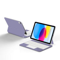 Folio Teclado Mágico Para iPad 10 Generación 2022 Cubierta Inteligente Con Teclado AZERT Idiomas Espa\u00f1ol Portugu\u00e9s Hebreo Alem\u00e1n En Color Negro Y Blanco - details 26