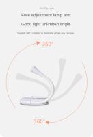 Lámpara De Lectura Mini Portátil LED Recargable Por USB Protección Ocular Para Interiores Decoración Pequeña Luz Nocturna - details 7
