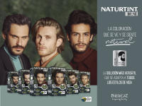Naturtint Men Biobased + Extra Mascarilla 50ml |  Coloración Permanente Sin Amoniaco para Hombre | Tinte para Cabello y Barba | 100% Cobertura de Canas | Color Natural y Duradero | Ingredientes Naturales | 1N Negro - details 0