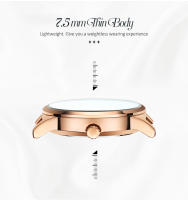 Reloj De Mujer Shengke Moda Diamante Dial Verde Diseño Original Reloj De Cuarzo Resistantes Al Agua Y Choque Con Correa De Cuero Y Caso Redondo - details 4