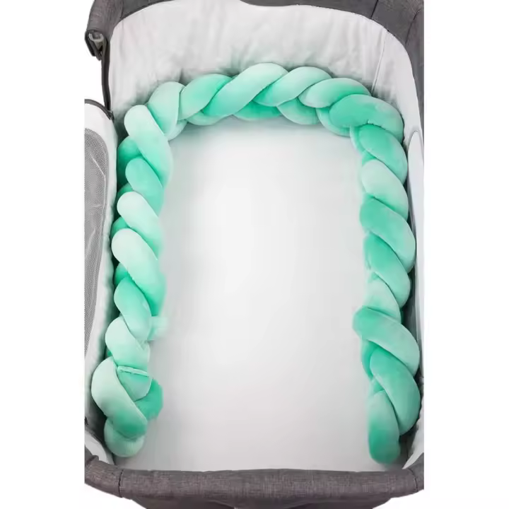 Immiebear Protector Cuna Trenza Verde Cunas - 1