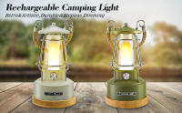 Lanterna De Camping Retro VN Recargable Y Dimmer LED Impermeable Y Batería Potenciada Luz De Camping Vintage Con Fuente De Alimentación DRY BATTERY - details 0