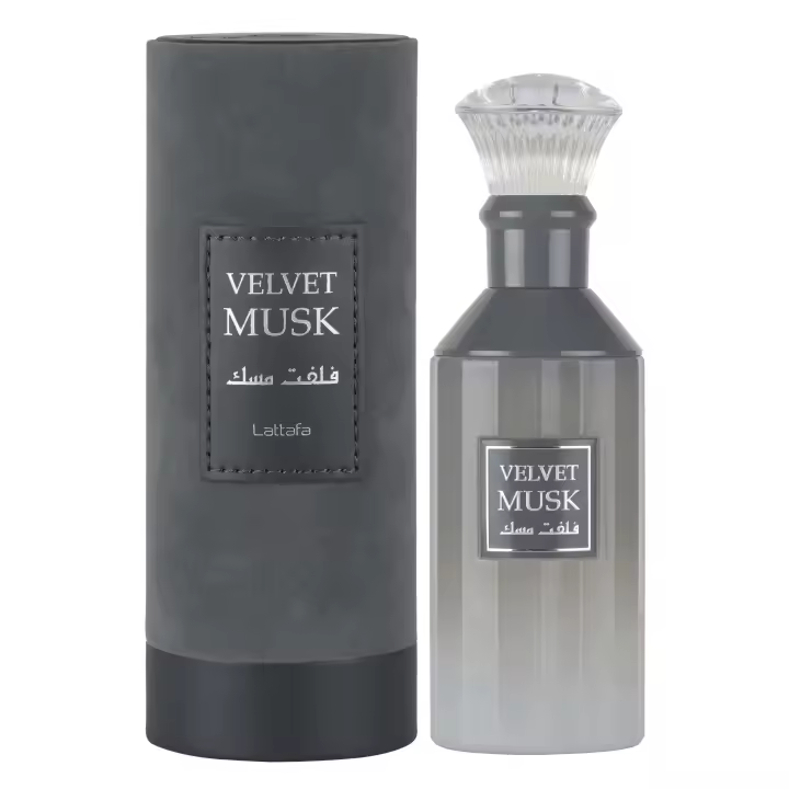 Perfume Arabe Lattafa Velvet Musk Eau de Parfum Unisex 100 ml - 100% original Fragancia Suave y Elegante con Notas Almizcladas y Florales, Perfume Original de Larga Duración - 1