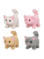Juguete Eléctrico De Peluche Gato American Shorthair Simulación Interactiva Con Cola Que Se Mueve Y Sonido Juguetes Para Niños - details 5
