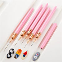 LULAA Set De Pinceles Para Arte De Uñas Con Línea Fina Para Dibujar Punk Y Detalles Longitud De Línea Larga Para Manicura Y Uñas Gel - details 4