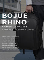 Mochila Para Hombre Impermeable De Gran Capacidad Estilo Casual Con Compartimento Para Computadora Mochila De Viaje Negocios Y Estudiante - details 1