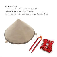Adaptador De Conexión Para Tienda De Camping Duradero Aparato De Conexión De Tarp Para Awning De Exterior Canopy Refugio Con Cordón De Hombre Accesorios De Tienda - details 5