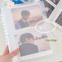 Álbum De Fotos Transparentes Para Tarjetas De Idolos Estrellas 80/160 Slots Compatible Con Tarjetas PVC De 3/4/5/6 Pulgadas - details 2