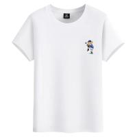 Camiseta De Algodón De Calidad Superior Para Hombres Verano 2025 Estilo Casual Impresión Grande Cuello Redondo Manga Corta Y2k Para Uso Diario - details 5
