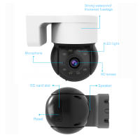 Cámara De Seguridad Tuya 4MP WiFi Exterior Visión Nocturna En Color Pantalla Para Bebé Vigilancia Inalámbrica Impermeable Con Monitor De Bebé - details 13