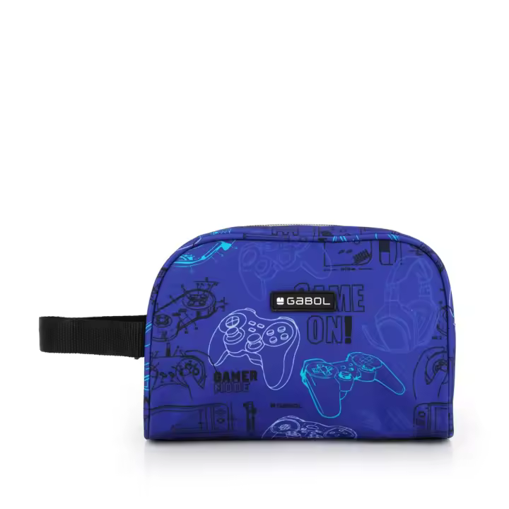 Neceser Gabol GAMING para Viajes - Material Resistente al Agua - Medidas 22x14x10 cm - 1