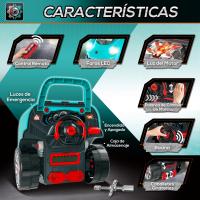 HOMCOM Motor de Camión para Niños de +3 Años Conjunto de Motor de Juguete con 61 Piezas Volante Bocina Faros Caja de Almacenaje y Ruedas 40x39x47 cm - details 2