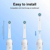 Cabezales De Repuesto Para Broca EB50 4pcs Compatible Con Orabat D12 D16 D100 3757 3709 Cepillo De Dientes Eléctrico Para Adultos - details 4