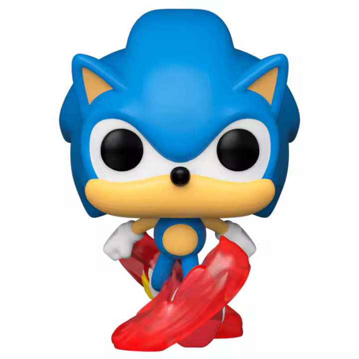 Figura Pop Sonic 30Th Anniversary Running Sonic-Figura de Vinilo Coleccionable - Idea de Regalo- Mercancia Oficial - Juguetes para Niños y Adultos - Movies Fans - Muñeco para Coleccionistas y Exposición - 1