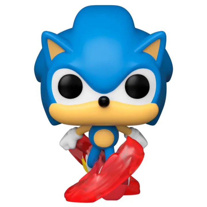 Figura Pop Sonic 30Th Anniversary Running Sonic-Figura de Vinilo Coleccionable - Idea de Regalo- Mercancia Oficial - Juguetes para Niños y Adultos - Movies Fans - Muñeco para Coleccionistas y Exposición - 1