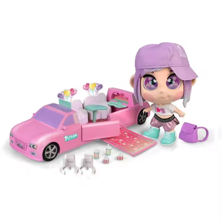 Trotties Muñeca Emma con Limusina y Accesorios Famosa TFT03000 - 1