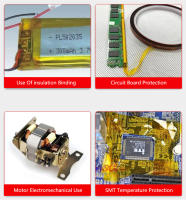 Cinta Aislante Térmica De Alta Temperatura Resistente Para Impresora 3D YX Kapton Poliimida Para BGA Adhesivo Isolante Eléctrico - details 8