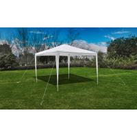 vidaXL Carpa de Jardín Techo Pirámide Acero Tela 3x3 m Tienda de Fiesta Color Blanco,  Azul,  Antracita y mas - details 0