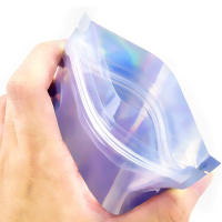10Pcs Bolsas Reutilizables De Aleación De Holográfica Para Joyería Uñas Gel De Pintura Maquillaje Cuentas De Adornos Bolsa De Regalo - details 4