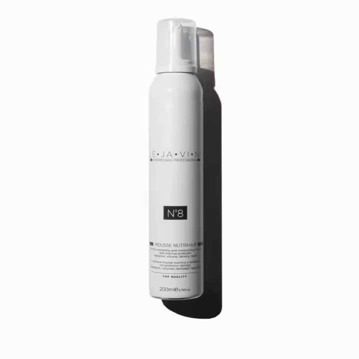 Lejavini Nº8 Mousse NutriHair 200mL - Espuma de Pelo Nutritiva e Hidratante - Sin Fijación - 1
