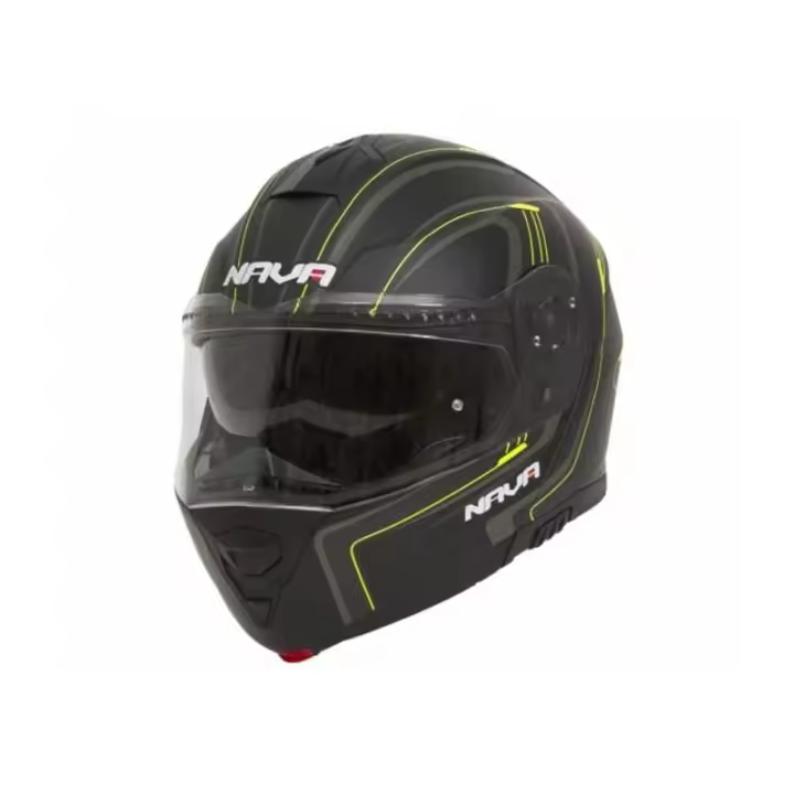 OFERTA Casco modular negro y amarillo con gafas solares integradas HOMOLOGADO NAVA SPRINTBLK-YLW SPRINTBLK-YLW - 1