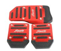 Nuevo Kit De 3 Piezas De Cubiertas Para Pedales De Transmisión Manual Universal No Eslipantes De Aluminio Accesorios De Coche Pedali Rojo/Azul/Cobre - details 9