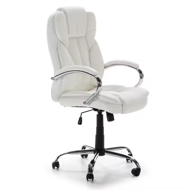 VS Venta-Stock Sillón de Oficina Nixon Tapizado en Piel Sintética con Ajuste de Altura y Mecanismo Basculante - 1