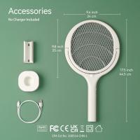 Portátil Asesino De Mosquitos Eléctrico Recargable Con Base De Pared Y Lámpara Automática De Atracción De Mosquitos - details 3