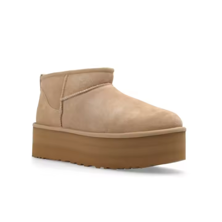 Botas UGG con plataforma Classic Mini Mujer - Taupe - 1