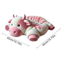 Cojín De Silla De Peluche De Forma De Vaca Para Mascotas Gatos Y Perros Almohadas De Decoración Para Habitación Suministros Para Mascotas Cómodo Y Transpirable - details 5