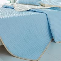 Juego De Sábanas Con Fundas Para Almohadas Cooling Ice Silk Y Látex Tejido Quilted Transpirable Para Verano Resistente Al Calor Materiales Sólidos De Poliéster 200TC - details 5