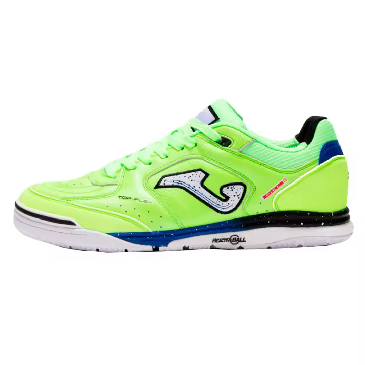 JOMA TOP FLEX REBOUND 2511IN ZAPATILLAS FUTBOL SALA DEPORTES INTERIOR HOMBRE LIMA PIEL - 1