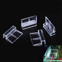 Soporte De Cubierta Para Acuario De Acrílico Y Vidrio 4pcs Accesorios Para Acuarios Soporte De Cubierta Para Tanque De Peces - details 0