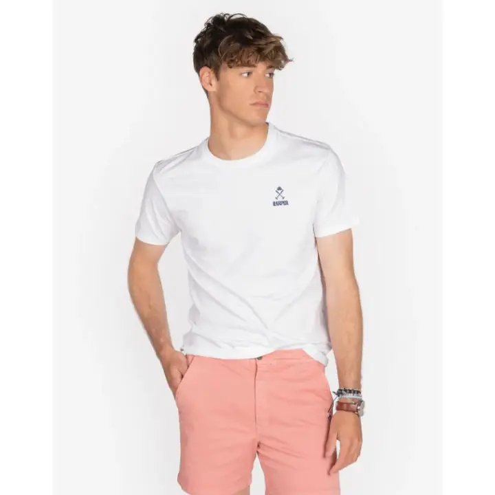 Camiseta Waves Blanca - Harper & Neyer - Camiseta de manga corta blanca. - 1