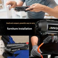 JANGKLIFE Destornillador Eléctrico De Precisión Para Operación Industrial Con Alta Durabilidad Herramientas DIY Para Oficina Y Hogar - details 1