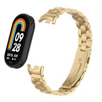 Correa De Metal Para Xiaomi Mi Band 8 Pulsera De Reemplazo De Acero Inoxidable Accesorios Para Reloj Inteligente Xiaomi Mi Band 8 Con Hebilla De Cierre - details 19