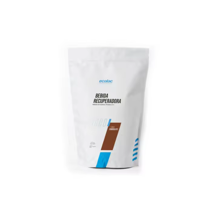 ECOLAC BEBIDA RECUPERADORA SABOR CHOCOLATE 1,2KG - 1