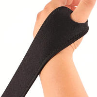 1PC Wrist Wrap De Entrenamiento CrossFit Padded Thumb Brace Strap Soporte De Mano Para Levantamiento De Pesas En Gimnasio Material De Poliéster Para Adultos - details 4