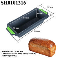 Molde Para Pastel De Silicona Alimentaria Tostadora Para Pan Brownie Dessert Madeleine Molde Para Baguette Herramientas De Hornear Muffinwaren - details 12