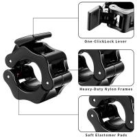 2PCS Hebilla De Barril Y Dumbbell Gruesa Con Nut Accesorio De Barril Y Dumbbell Para Ejercicio De Fuerza Quick Release - details 1