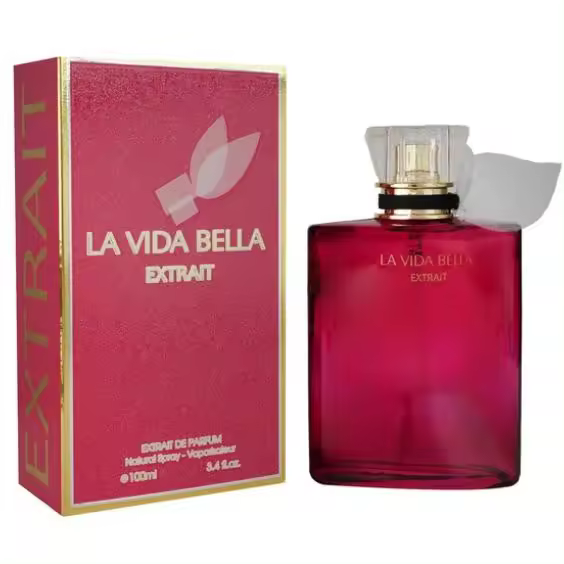 EAU DE PARFUM LA VIDA BELLA EXTRAIT EDP 100ML WOMAN----PERFUME PARA MUJERES-----MARCA FRAGANCE COUTOURE - 1