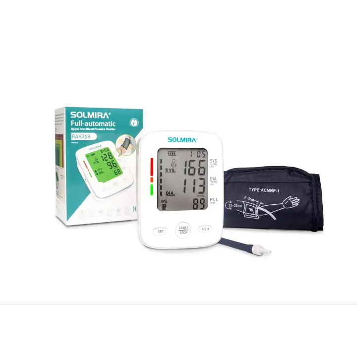 Tensiómetro de Brazo Eléctrico Dígital, Medidor de Presión Arterial en Casa con Memoria para 2 Usuarios y 99 Mediciones - 1