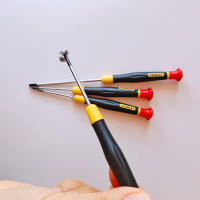 Destornillador Eléctrico Mini Stanley 1-Piece Precisión Mini Para Reparación Herramienta De Destornillado S2 Acero Cabezas De Destornillo De Tamaño Diferente Con Mango Magnético - details 1