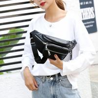 Bolso De Cintura Impermeable De Moda Para Viajes Negro Bolso De Cintura Para Correr Y Senderismo Estilo Cool Y Fashion - details 11