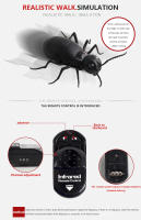 Extraño Juguetes De Terror Para Halloween: Rociador De Mala Suerte Control Remoto De Roedor Y Araña Simulación Divertida Para Niños - details 9