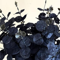 Flores Artificiales De Eucalipto Negro 34cm Para Decoración De Habitaciones Y Mesas Decoración De Navidad Y Año Nuevo - details 7
